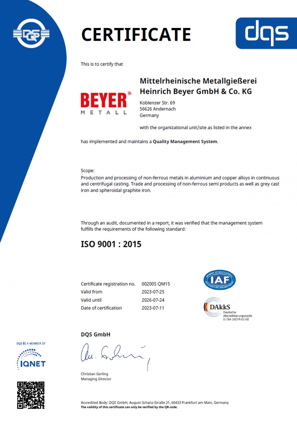 MMHB_Zertifikat ISO9001_englisch